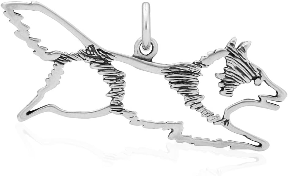 Dazzling Paws Jewelry Shetland Sheepdog Necklace Gifts in Sterling Silver - Image 7