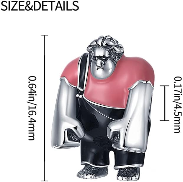 Miniatura 4 de LIGHTDOG Star Wars Charms Beads fits Pandora Charm Bracelets for Woman,925 Sterling Silver Dangle Pendant Bead,Mother's Day Gift Girl Jewelry Beads