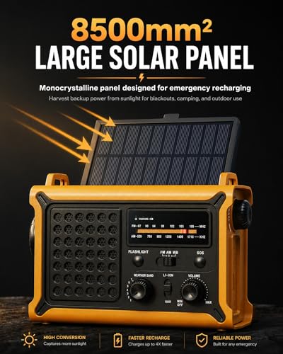 Portable Home Weather Radio Emergency