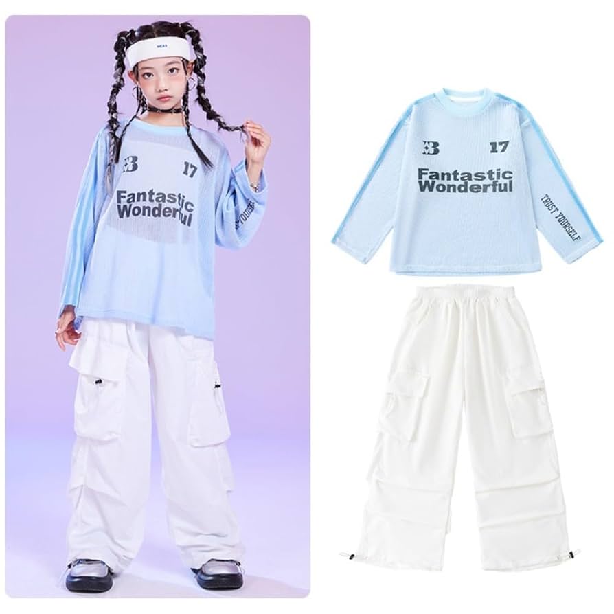 【日本製 社交ダンス衣装】ブルー gentil 上下セット 水色 光沢 上品 日本製 社交ダンス衣装】ブルー×豪華フリル lovely dancing