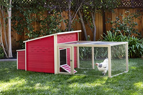Ecoflex Fontana Chicken Barn, Jumbo, Red #TOP6