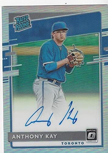Anthony Kay Autographed Prizm Rated Rookie Card - 2020 Donruss Optic Baseball Card #RRS-AK (Blue Jays)