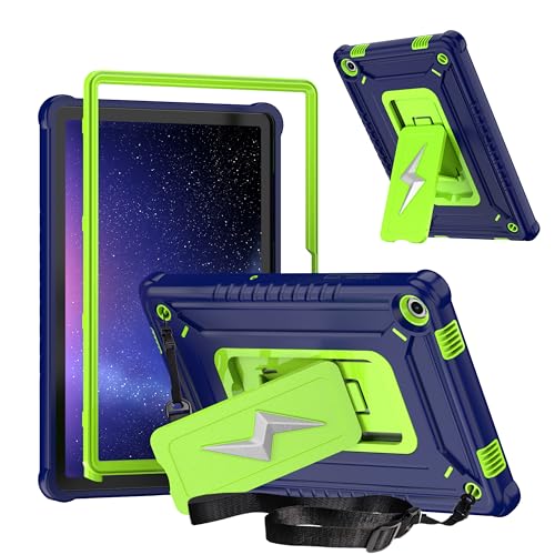 Coque Samsung Galaxy Tab A11+ antichoc avec bandoulière et support intégré