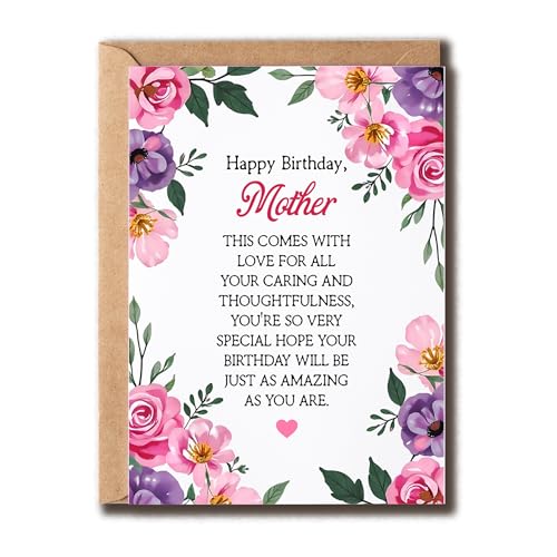 KiKi9xDesigns Happy Birthday Mom J[h - ̓A - Sweet Mum Anniversary - aO[eBOJ[h - ʂȋ@ւ̃Mtg - ޏ