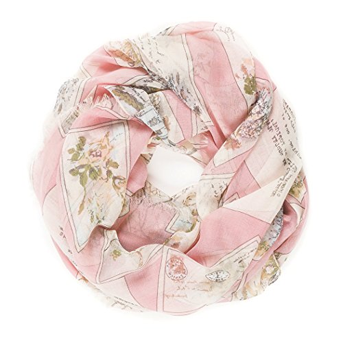 MELIFLUOS DESIGNED IN SPAIN Scarf for Women Lightweight Geometric Fashion Spring Fall Winter Scarves Shawl Wraps (P086-3)