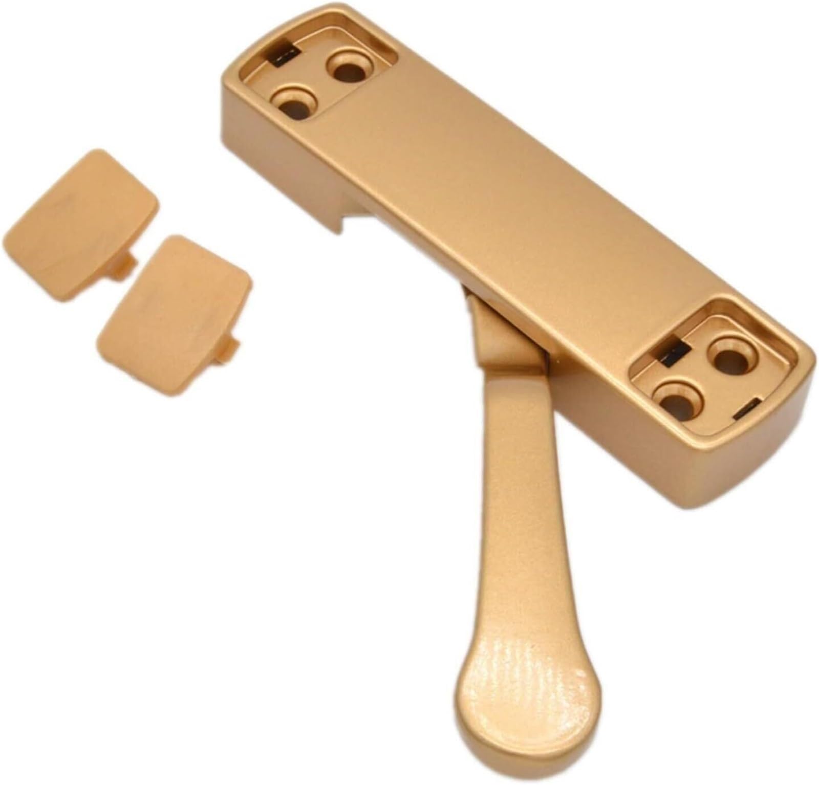 Eyrmqwjpc Gold Upvc Window Handle ， Aluminum Alloy Casement Window Handle Drive Knob Multicolor Multiple Sizes For Sliding Windows(,Left 65Mm)