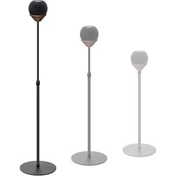 Floor Stand for Homepod Mini Homepod Mini Holder Homepod Stand with Adjustable Height Safety Stability and Non-Slip Base. Suitable for Living Room Bedroom Gym