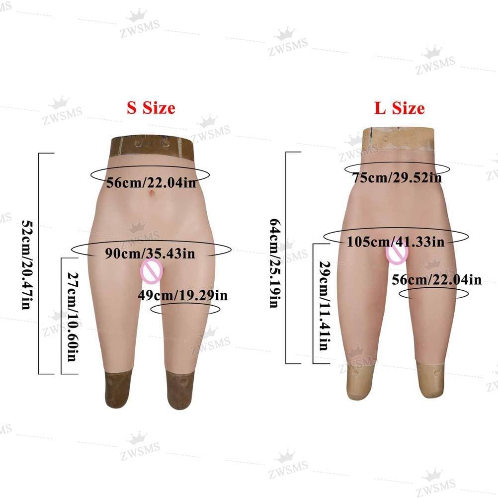 Silicone Panty Transgender Hiding Gaff Brief Buttock Butt Shaper Control Shorts Men's Underwear for Cosplay