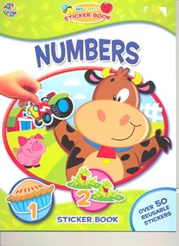 Paperback Numbers - My First Sticker Book (My First Sticker Book Series) Book