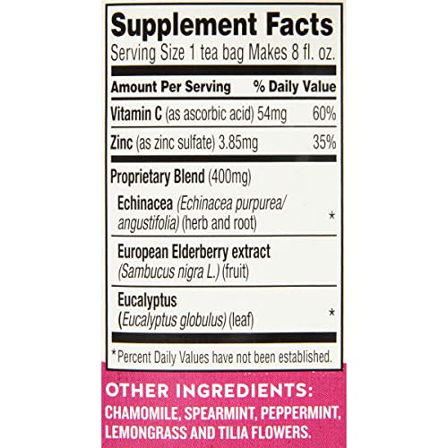 Celestial Seasonings Wellness Tea, Sleepytime Echinacea Immune Boost, Caffeine Free Sleep Tea, 20 Tea Bags (Pack Of 6) #TOP2