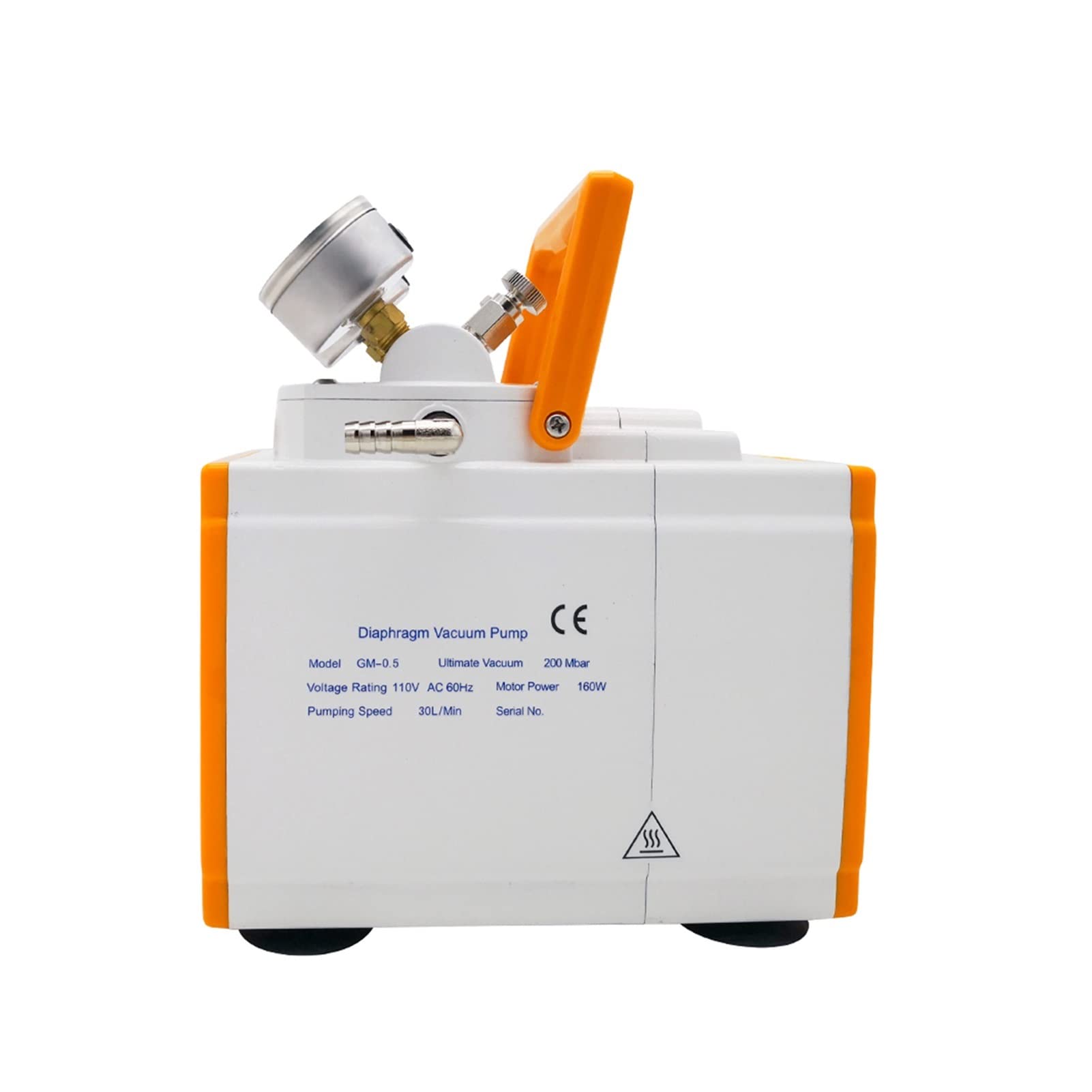 Zentrifuge, DC 12V Mini ölfreies Membran Vakuumpumpe Laborfilterpumpe Tragbare Unterdruckpumpe Laborausrüstung(GM-0.33A)