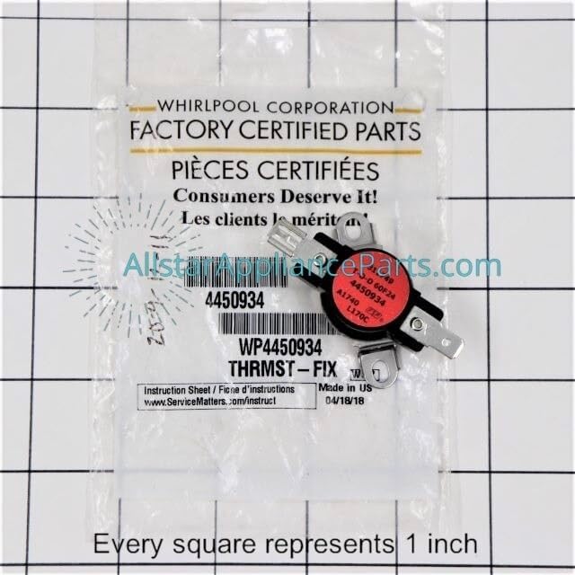 WP4450934 Range Thermal Fuse