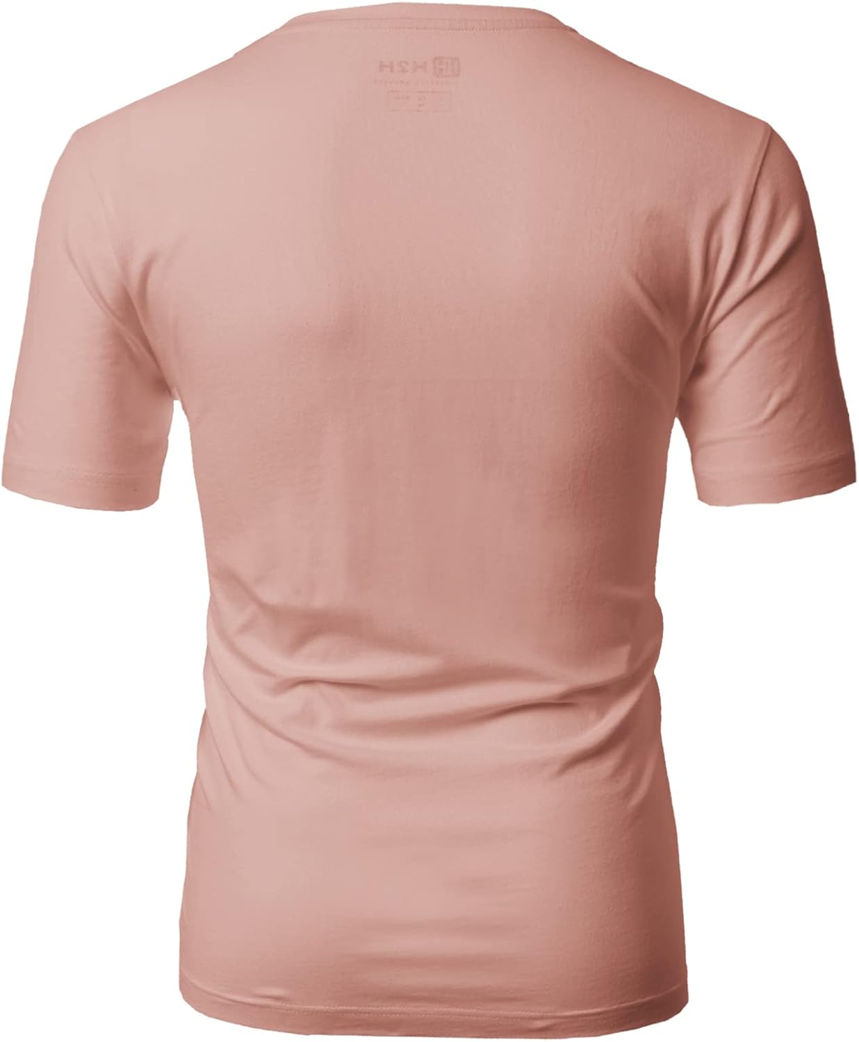 H2H Mens Casual Slim Fit Short Sleeve T-Shirts Soft Lightweight V-Neck/Crew-Neck Size XS to 3XL - Image 4