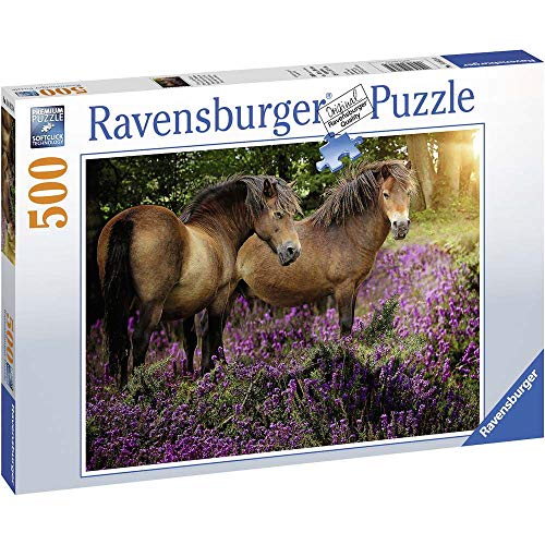 Preisvergleich Produktbild Ravensburger 14813 4 Ponys In Der Heide Puzzle, Mehrfarbig
