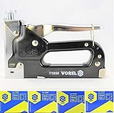 [page_title]-Tacker VOREL Handtacker Set inkl. 6000 Klammern 8mm - 12mm