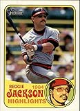 2018 Topps Heritage High Number Reggie Jackson Highlights #RJH-5 Reggie Jackson Angels