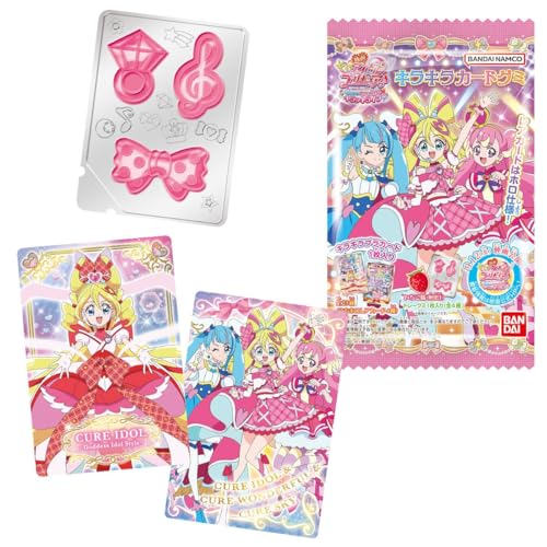 バンダイ(BANDAI) 映画キミとアイドルプリキュア♪ お待たせ!キミに届けるキラッキライブ! キラキラカードグミ 20個 BOX 食玩の画像