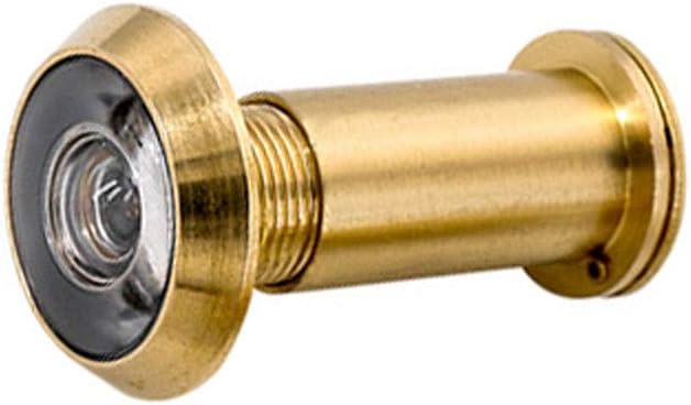 Pure Copper HD Glass Lens Peephole HD Optical Wide Angle Door Viewer Door Mirror Anti-Theft Door Diameter with Heavy Duty Privacy Cover (Size : 45-75MM)