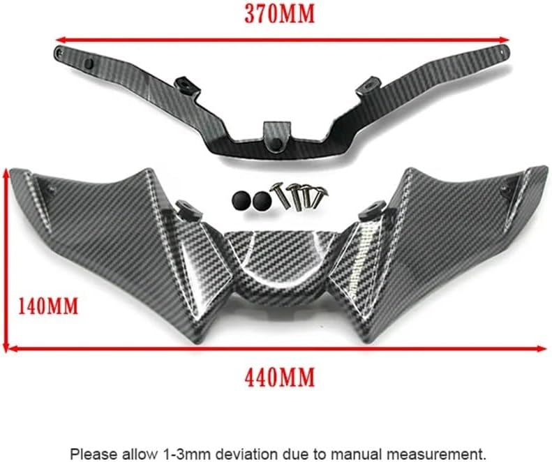 オートバイフェンダー ヤマハ MT-09 FZ-09 MT09 FZ09 SP 21-23 オートバイ前輪フェンダーくちばしノーズコ