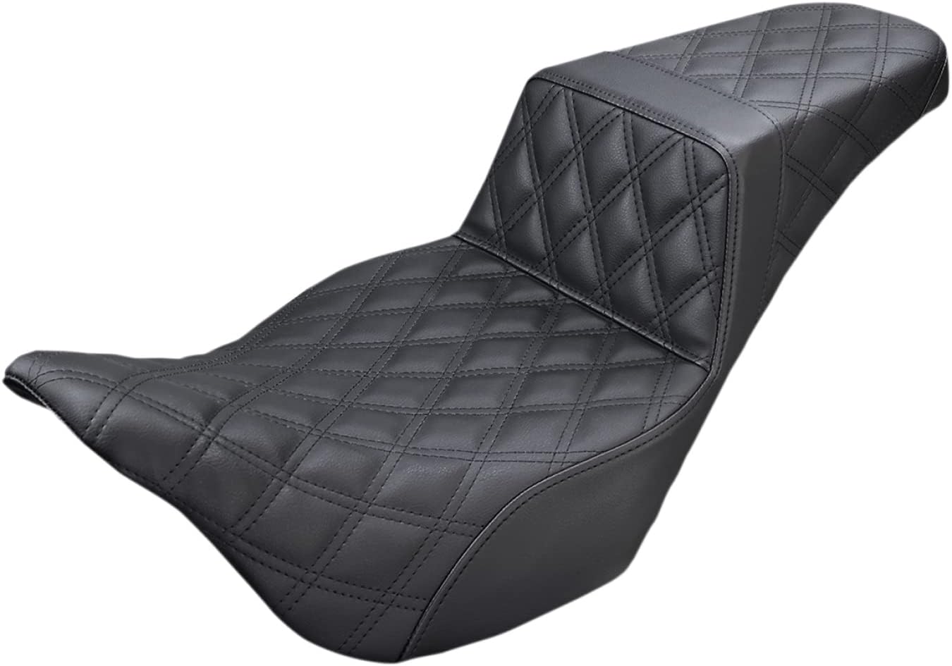 Saddlemen Step-Up LS Black Seat for '08-22 FLHR, FLHT, FLHX, FLTR (808-07B-175)