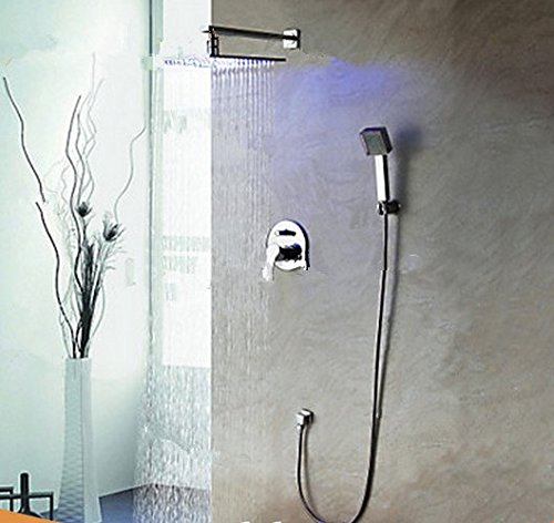Ensemble de douche LED en laiton Gowe pour une salle de bain de luxe moderne
