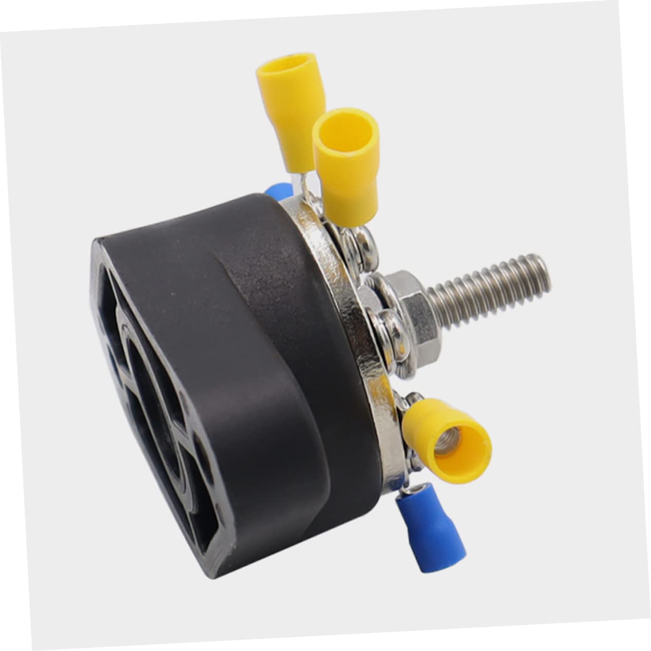 HEMOTON 2 Set Di Distribuzione Dell'Alimentazione A 8 Vie Blocco Di Distribuzione Della Batteria Morsettiera Per Batteria Auto Barra Collettrice Morsettiera Per Rimorchio Morsettiera In