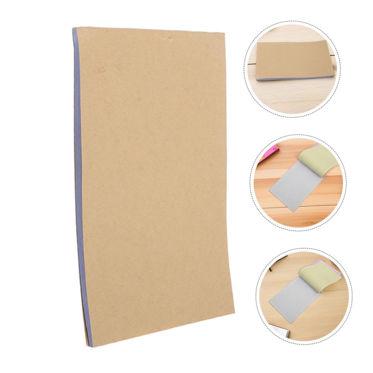 10 Pezzi Blocco Note in Carta Kraft Carbonio Auto Copia per Ufficio e Gestione Ordini Pagine Triplicate Portatile e Leggero per Viaggi e Contabilità