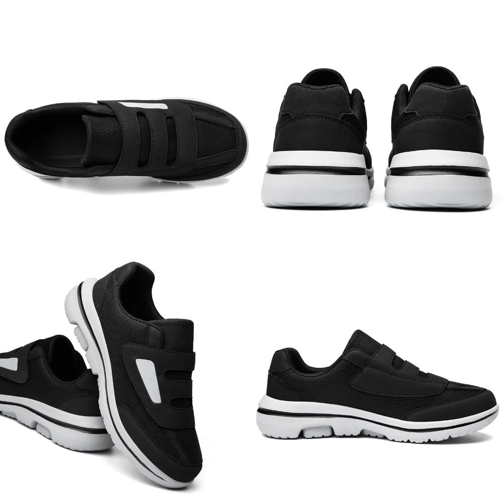 Scarpe per diabetici Uomo Donna Extra Large Ortopediche Senza Lacci Sneaker Strappo Comode Sneakers Casual Traspirante da Passeggio Camminata
