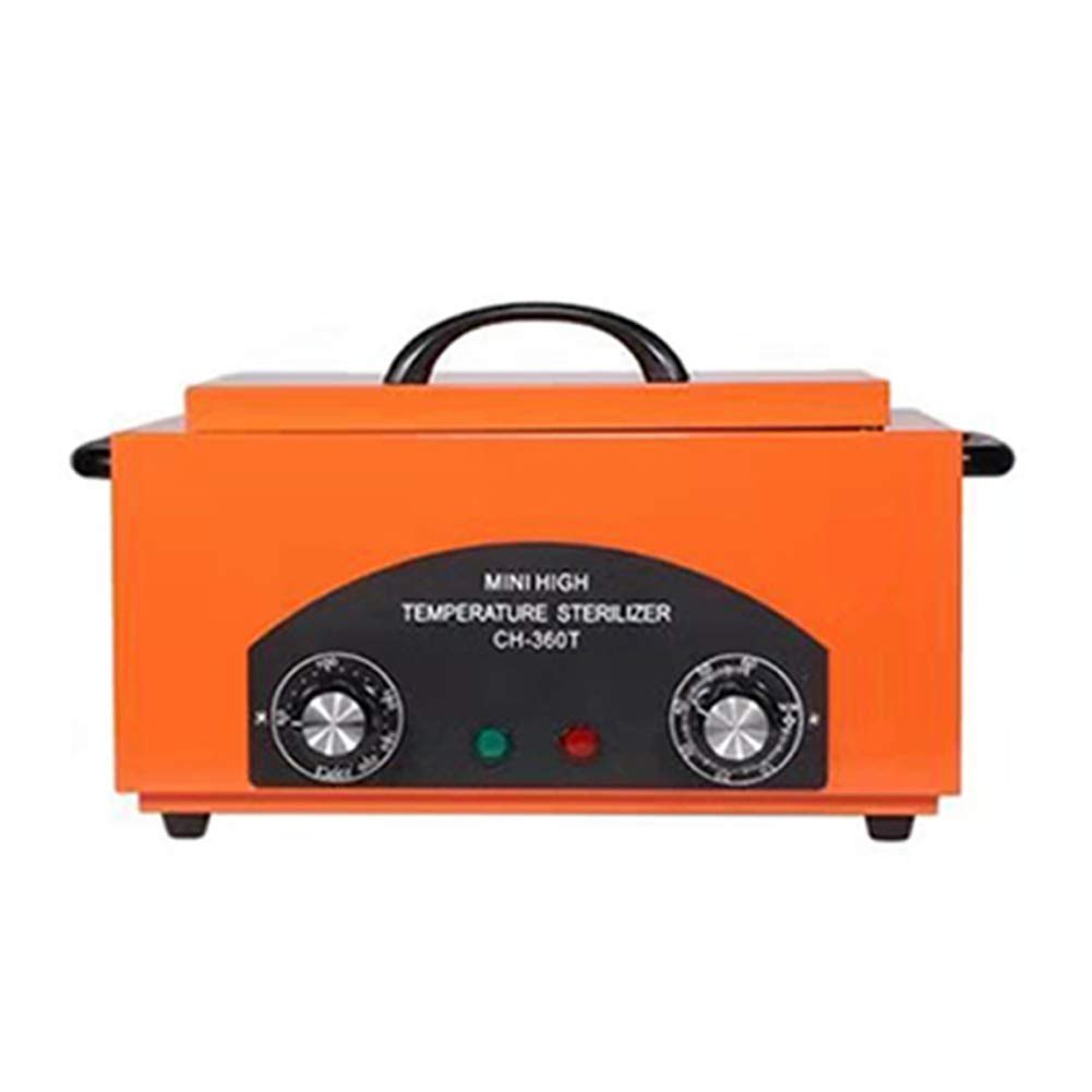 300W Calor Alto Temperatura Esterilizador Caja Mini Desinfección Gabinete para Uñas Manicura Herramienta Facial Piel Belleza Salón Limpieza Equipo (220 ℃)