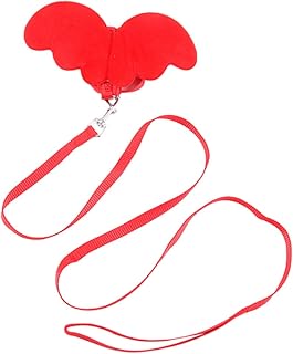 iplusmile Coleira De Coelho Arnês De Hamster Cintos Cinta Peitoral De Gato Corda De Tração De Gato Arnês De Gato Coleira De Cachorro De Estimação Coleira De Gato De Estimação Cabo De