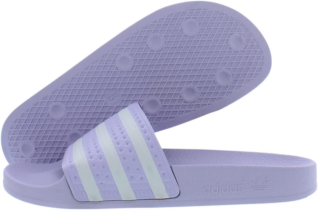 adidas adilette slides purple