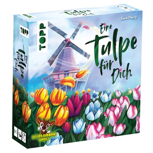 Eine Tulpe für Dich – Kartenspiel: Wer Punkte verschenkt, gewinnt! Das clevere Feel Good Kartenspiel für Freunde, Familie oder als Geschenk