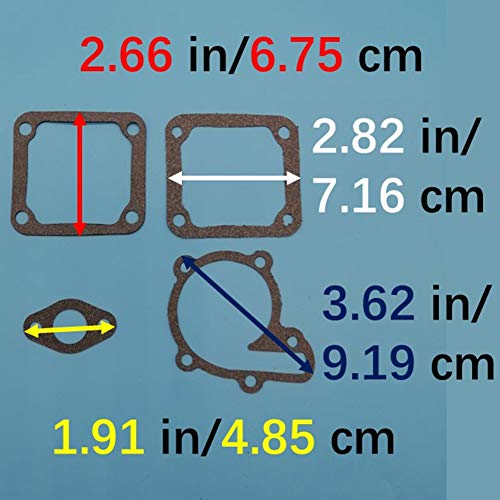 Image of Full Engine Rebuild Gasket Set Kit Compatible with Yamaha Banshee 350 YFZ350 YFZ ATV 1987 1988 1989 1990 1991 1992 1993 1994 1995 1996 1997 1998 1999 2000 2001 2002 2003 2004 2005 2006 Z439