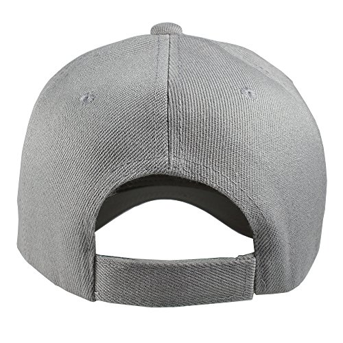 Image of Gelante Plain Baseball Cap Adjustable Back Strap 3 PC