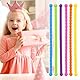 Yooyan 6 Stück Sensorische Fidget Sticks, Fidget Toys Stretch Spielzeug Set, Sensorische Fidget Spielzeuge, für Kinder Bunt Strukturierter Fidget-Twist-Entspannungsstab, Beruhigend Bei Stress Angst