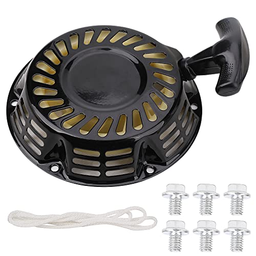 Recoil Starter Pull Start Assembly for Honda GX160 GX200 GX120 Predator 212cc 6.5HP 7HP Engine Coleman CT200U Mini Bike Go Kart Generator Replaces 28400-ZE1-003ZF 28400-ZH8-013YA