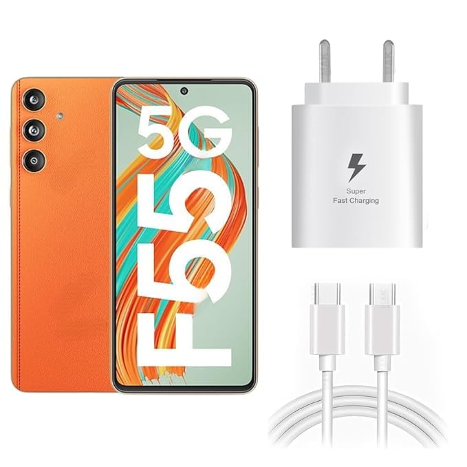Fabbay 25w Charger with Cable for Samsung Galaxy F55 5G Type C Charger Adapter Compatible with Galaxy F55 5G Charger, 25 Watt USB Type C to C Pd Charging Adapter C Type, White (B0DC9XWSTJ) Amazon Price History, Amazon Price Tracker