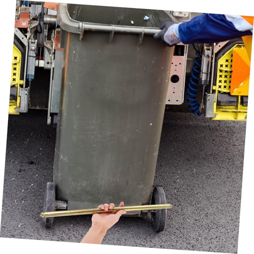 Eje Sólido de Acero para Rueda de Bote de Basura Macizo y Resistente a la Oxidación 7