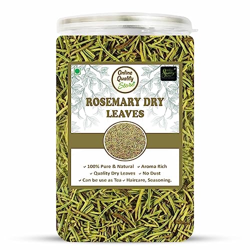 Image of Online Quality Store Rosemary Dry Leaves, 100g | Hair Growth, Rosemary Herbal Tea