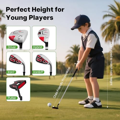Kids 7-Piece Golf Club Set