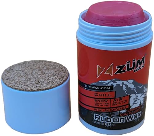 ZUMWax Ski Snowboard Cerámica No Fluoro RUB ON Racing Wax