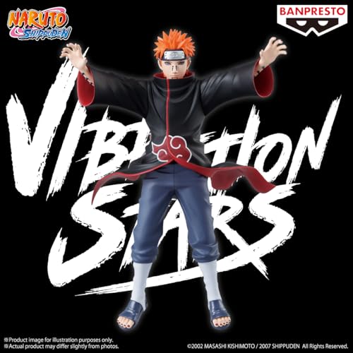 Banpresto BP89343P Pain Naruto Shippuden Vibration Stars Action Figure, 17 cm, Multicolor, Mediano - Image 2