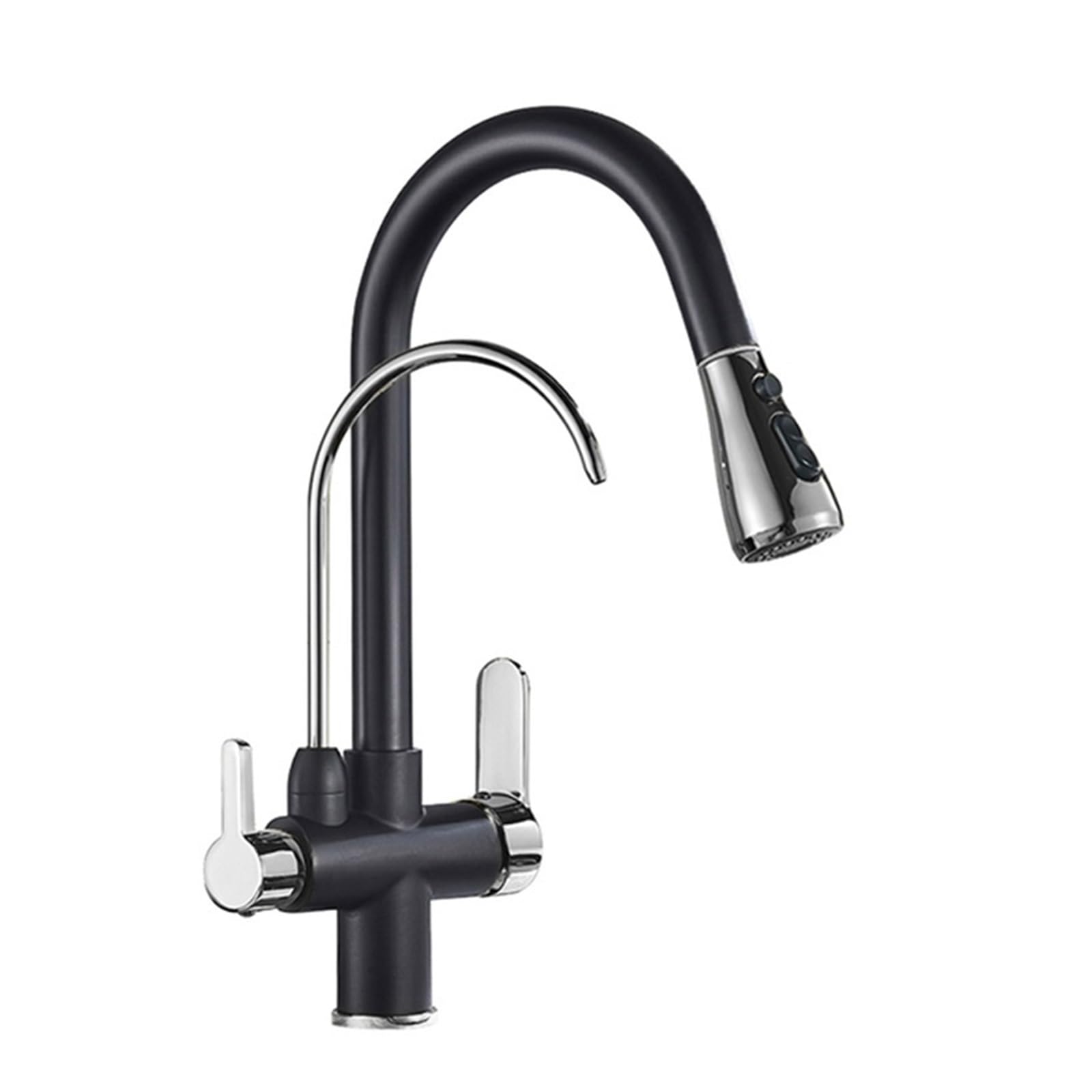 Robinet de cuisine à filtre éliminant le calcaire avec bec rotatif