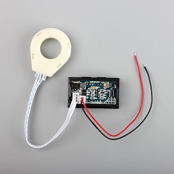 DC 5-120V 400A Volt Amp Meter with Hall Effect Sensor | Bright LED Display, Accurate Readings | No Shunt Required | Battery, RV & Solar Applications