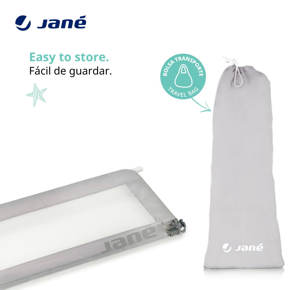 Jané Sponda letto pieghevole, lunghezza 90 cm, borsa per il trasporto, design super alto, traspirante