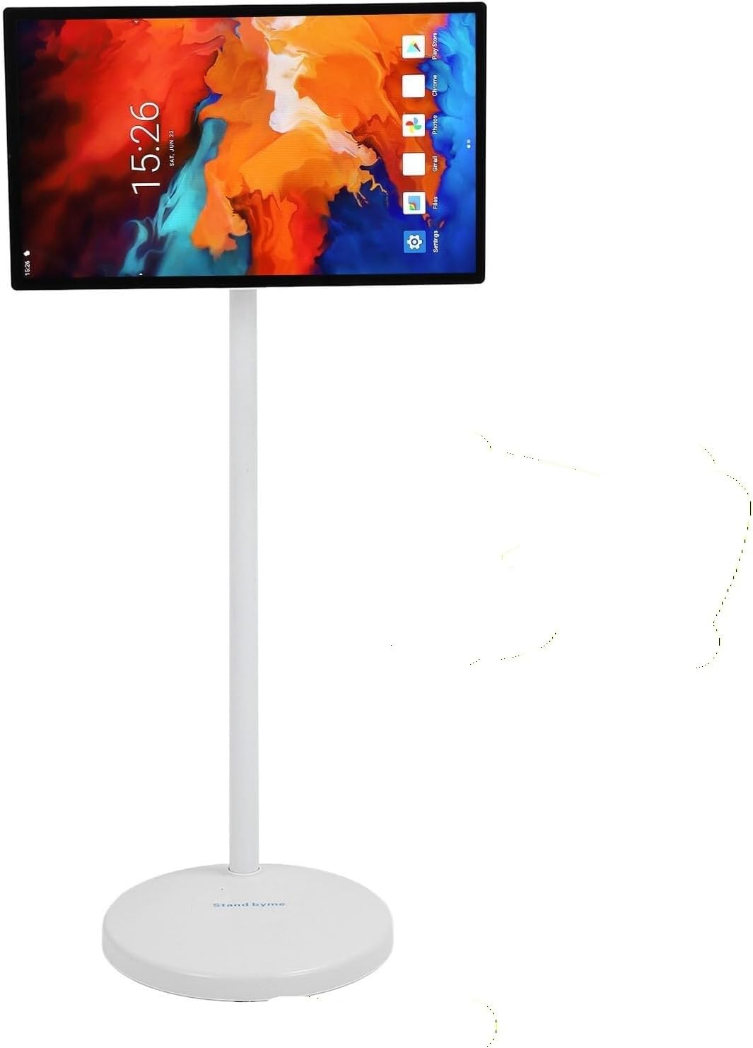 24" Portable Smart TV Monitor with Built-in Battery, HD LCD Display for Home & Office Presentations, 6G RAM + 128G Storage, Versatile & Convenient Solution