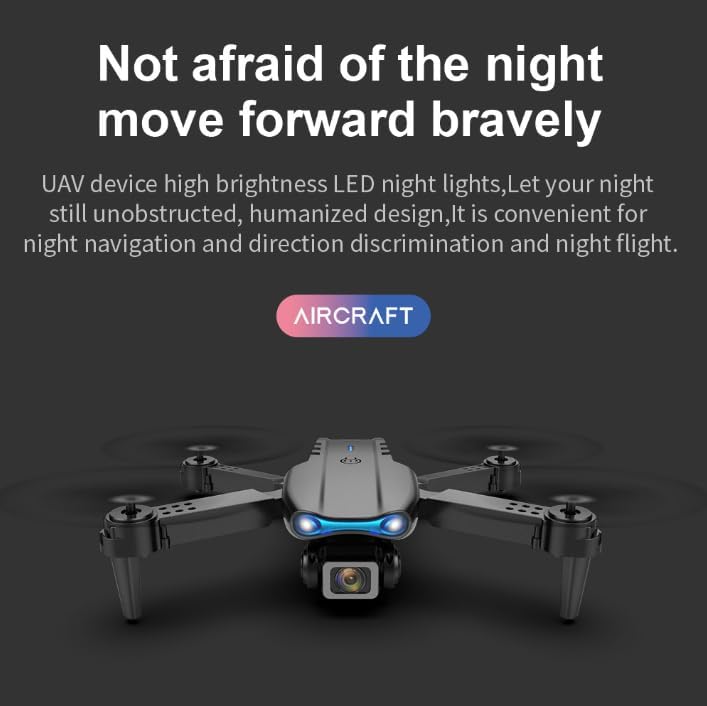 Miniatura 4 de Drone GPS con cámara 4K UHD para adultos principiantes cuadricóptero FPV RC plegable de 8.78 oz con rango de control de 10000 pies, motor sin