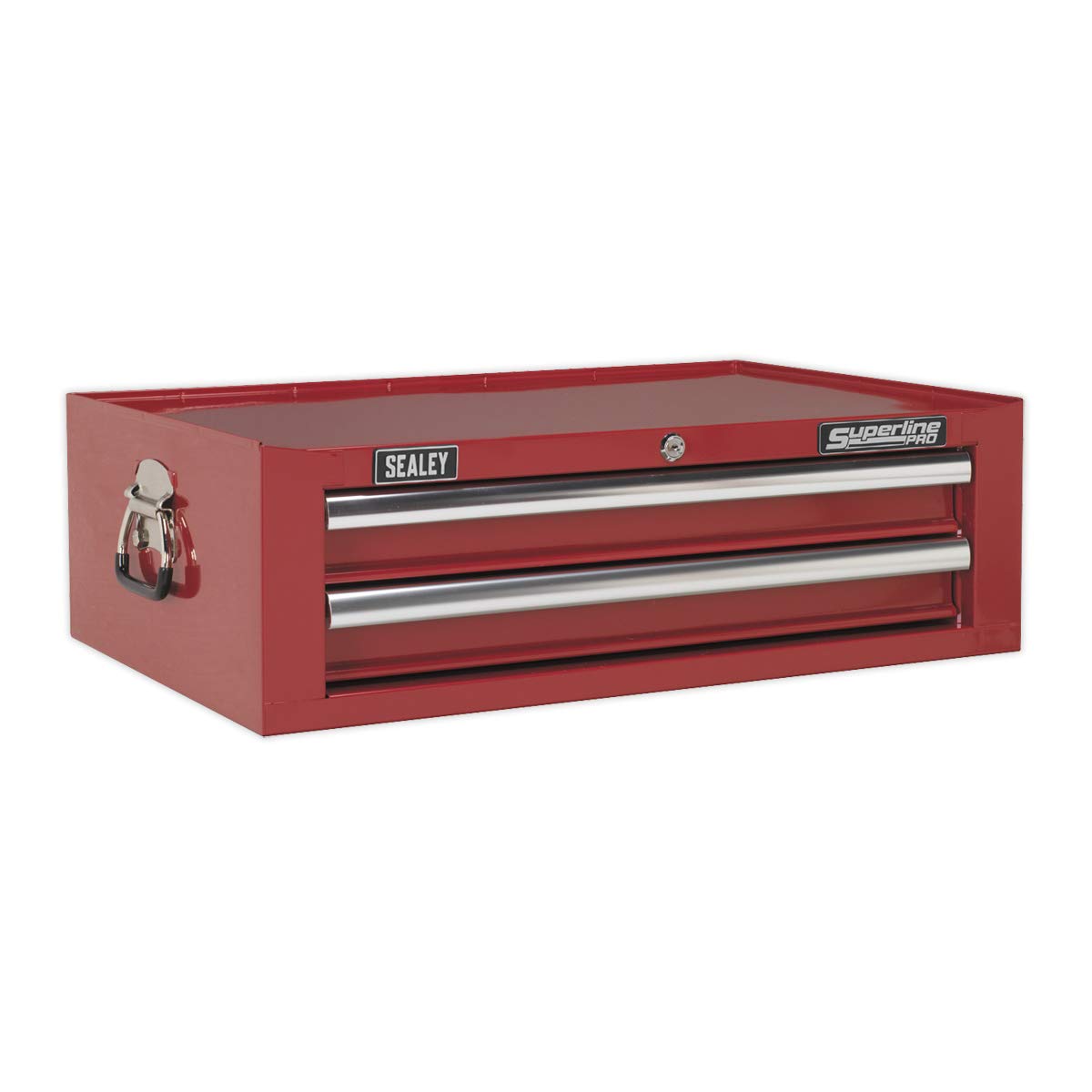 Sealey Mid-Box 2 Drawer With Ball-Bearing Slides - Red