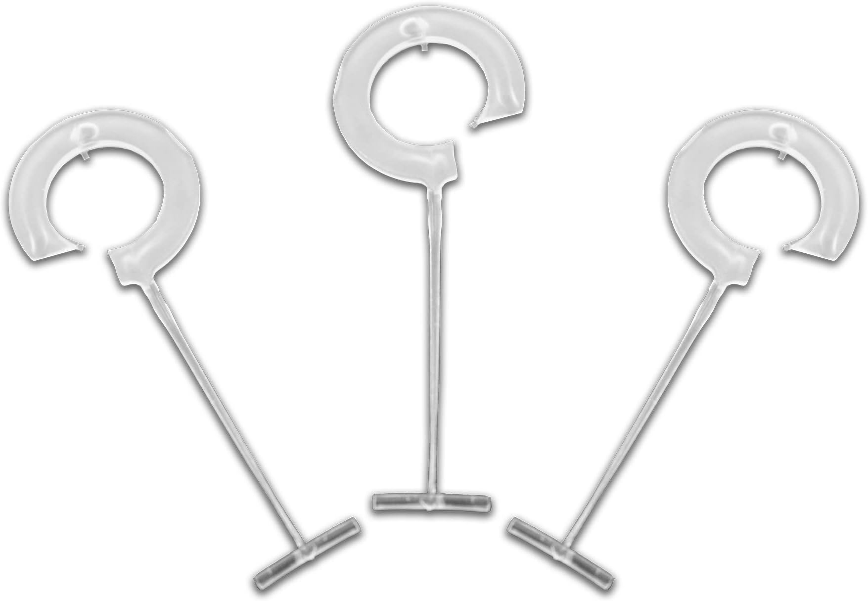J-Hook Plastic Fasteners 1.5 Inch for Standard Tagging Guns Box of 5000