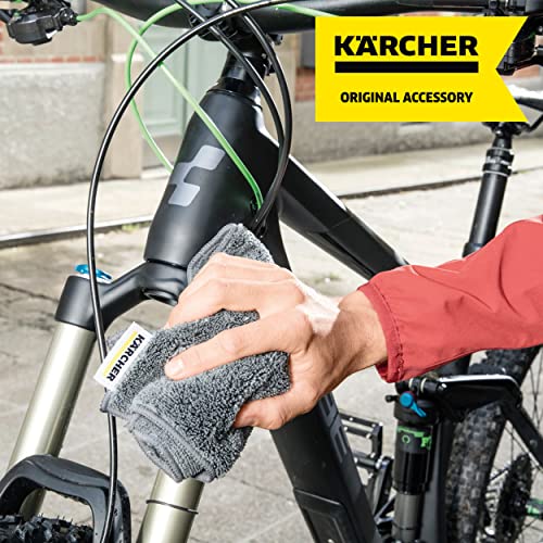 KARCHER Kit vélo Accessoire associé au nettoyeur mobile OC3 Chiffon microfibre une brosse universelle et un détergent vélo - vue 4